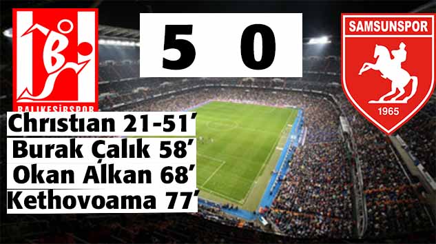 BALIKESİR'DE GOL YAĞMURU…