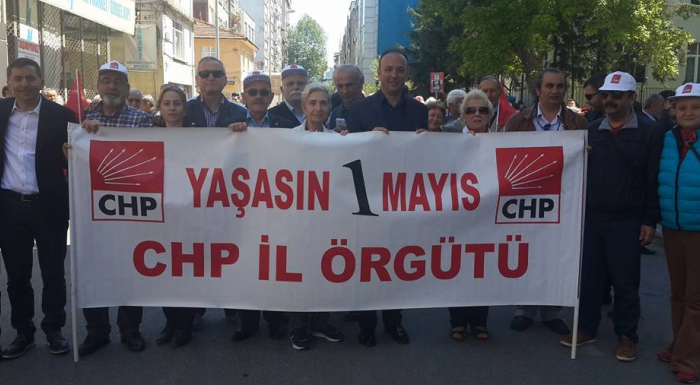 CHP SAMSUN, 1 MAYIS'TA ALANDA OLACAK