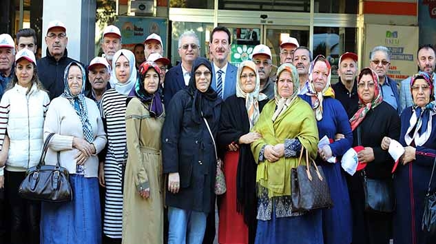 Başkan Tok, Gazileri Çanakkale'ye Uğurladı...