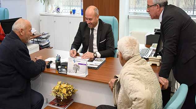 BAŞKAN TOGAR'DAN HER TALEBE ANINDA ÇÖZÜM