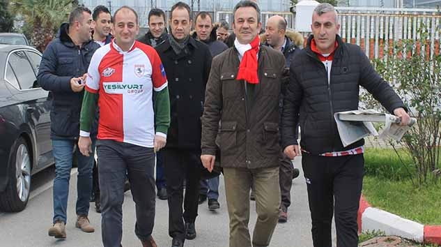 SAMULAŞ'tan Samsunspor'a Sürpriz Ziyaret