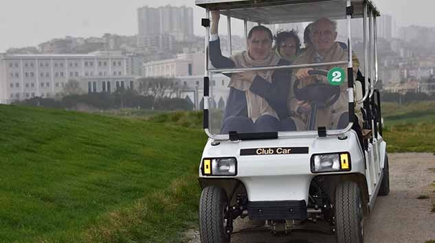 Malkoç Samsun Golf Sahasına Hayran Kaldı