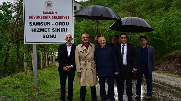 Samsun'un her karışına hizmet götürüyoruz