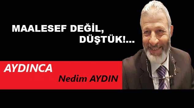 Kimse kendini taca atmasın!...