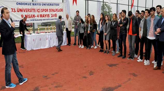 33. Üniversite İçi Spor Şenlikleri Ödül Töreni Yapıldı