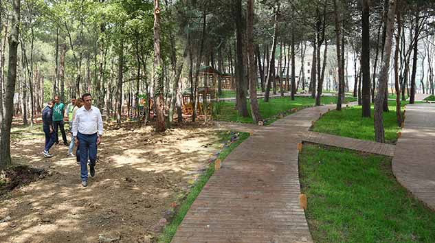 Meşe Orman Park büyüyor