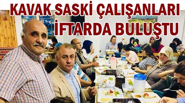 İftara SASKİ çalışanları aileleriyle birlikte katıldı