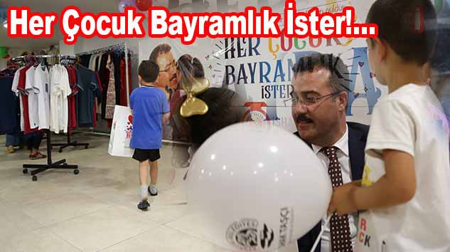 ATAKUM'DA BAYRAMLIK ÇARŞISI