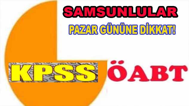 KPSS (ÖABT) VE TRİATLON YARIŞLARI İÇİN TRAFİKTE DÜZENLEME