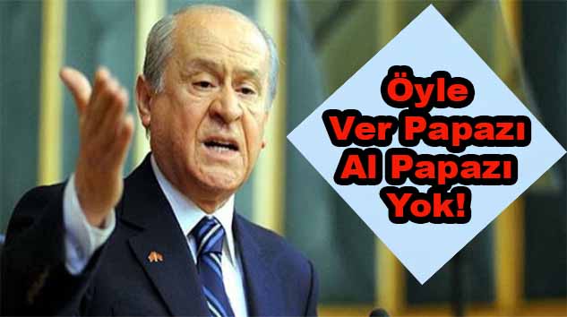 BAHÇELİ'DEN DOLARA TEPKİ!