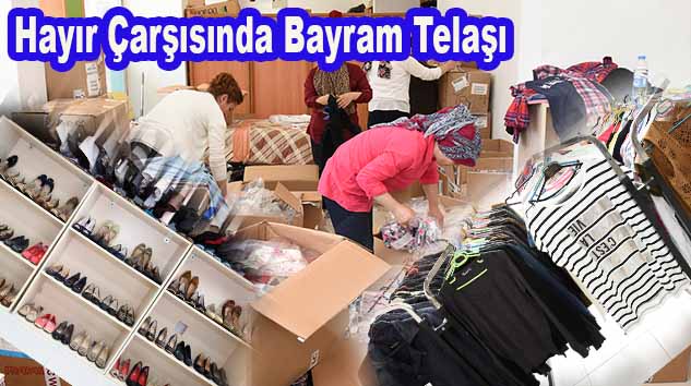 Tekkeköy Belediyesi Hayır Çarşısına Bayram Geldi