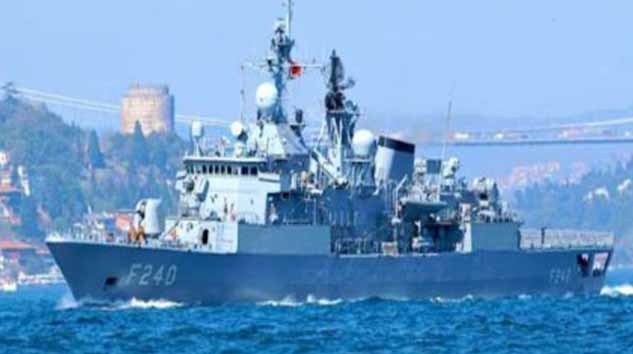 TCG YAVUZ GEMİSİ SAMSUN'DA!...