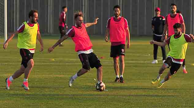 Samsunspor'da Amedspor hazırlıkları sürüyor!