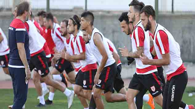 Yılport Samsunspor Ziraat Türkiye Kupası için Diyarbakır'da