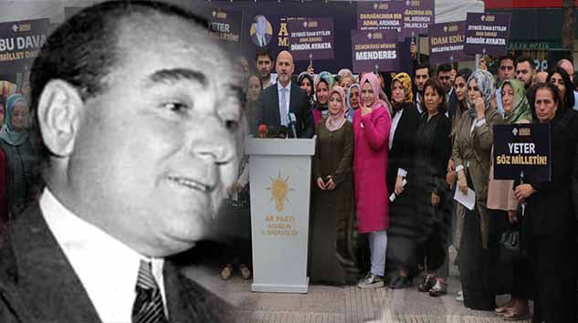 ADNAN MENDERES SAMSUN'DA ANILDI