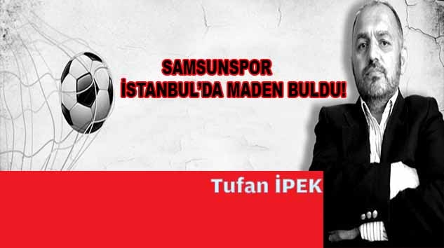 Samsunspor iki attı üç aldı.