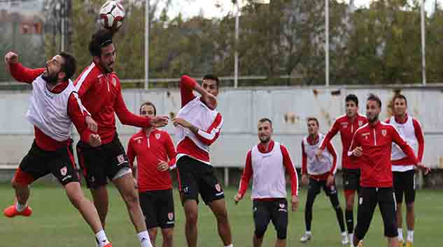 Yılport Samsunspor taktik çalıştı