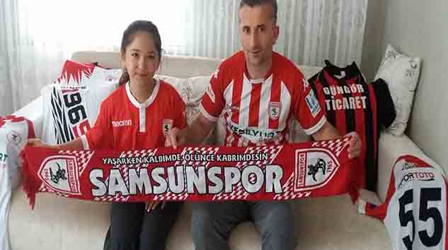 BAFRALI BABA- KIZIN ÖRNEK SAMSUNSPOR AŞKI!