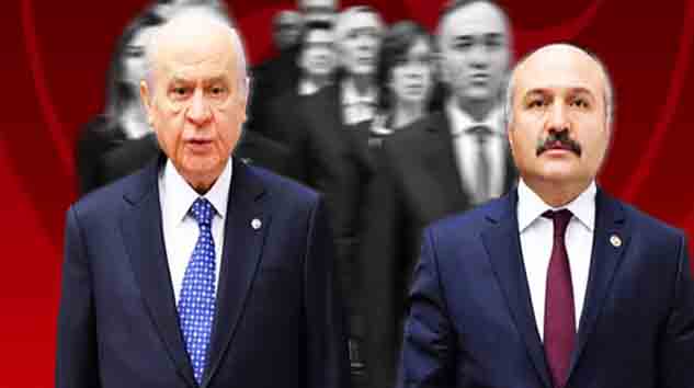 BAHÇELİ, ERHAN USTAYI GÖREVİNDEN ALDI