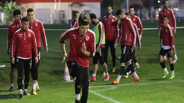 Samsunspor, Niğde Anadoluspor hazırlıklarına başladı