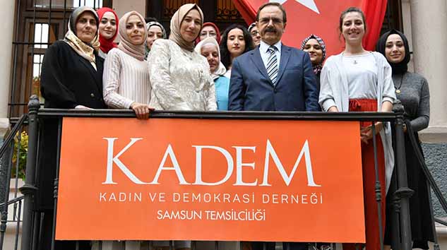 BAŞKAN ŞAHİN'DEN KADEM VE TÜGVA'YA ZİYARET