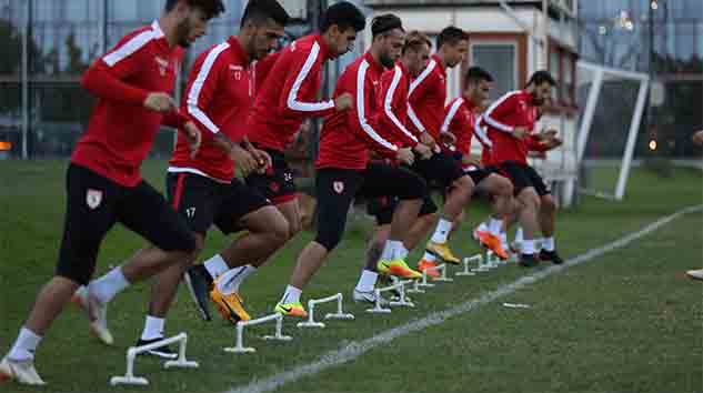 Yılport Samsunspor'da İnegölspor hazırlıklarını sürüyor...