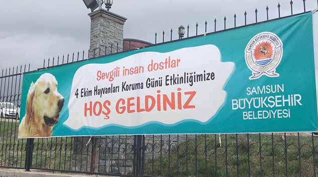 Büyükşehirden Dünya Hayvanları Koruma Günü Etkinliği