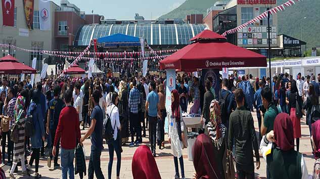 Taşçı'dan OMÜ'lülere davet "KAMPÜSTE ŞENLİK VAR"