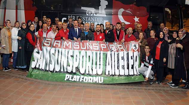 BİR DESTANDIR ÇANAKKALE OTOBÜSÜNÜN MİSAFİRLERİ SAMSUNSPORLU AİLELER PLATFORMU…