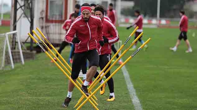 Yılport Samsunspor taktik çalıştı