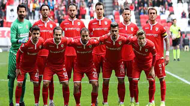 Yılport Samsunspor'un ilk yarı karnesi