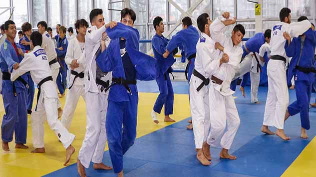 AZERBAYCAN-TÜRKİYE JUDO ORTAK KAMPI SAMSUN'DA BAŞLADI