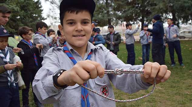 İZCİLER KAPTA BULUŞTU