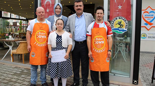 Atakum Down Kafe'ye yoğun ilgi