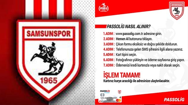 SAMSUNSPOR'DAN PASSOLİG AÇIKLAMASI!...