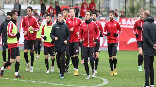 Yılport Samsunspor Maça hazır