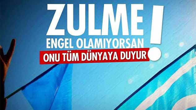 Zulme Engel Olamıyorsan Onu tüm Dünyaya duyur!