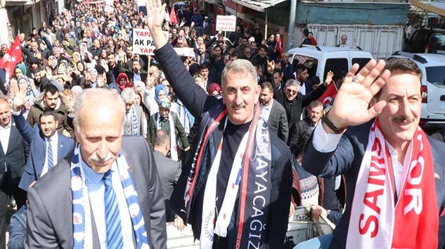 İLKADIM'DA BÜYÜK YÜRÜYÜŞ...