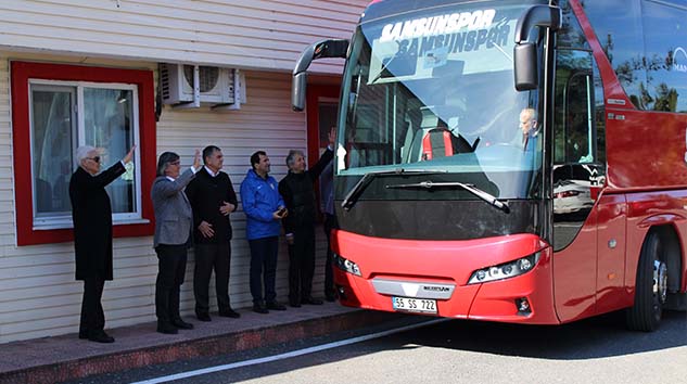 SAMSUNSPOR KASTAMONU'YA HAREKET ETTİ