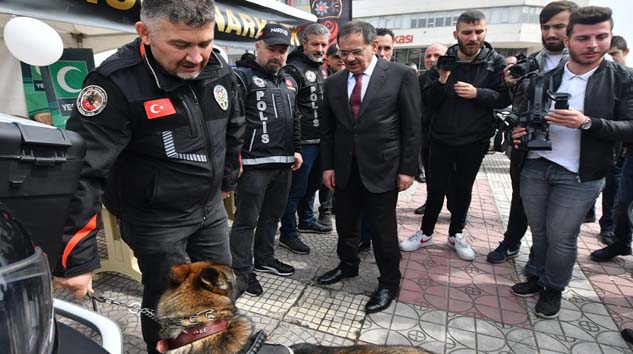 Başkan Demir, Narkotik Eğitim TIR'ında