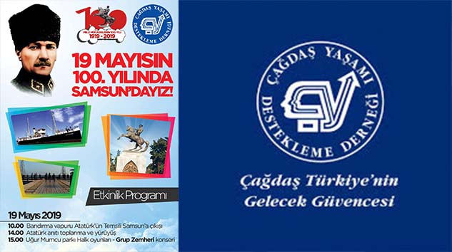 ÇYDD, 19 Mayıs'ın 100. Yılında Samsun'da