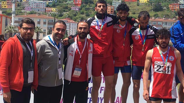 OMÜ Atletizm Takımı Başarılarını Madalyalarla Taçlandırdı