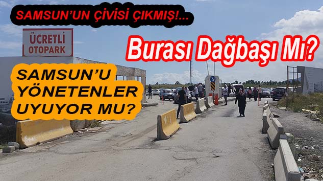 SAMSUN'DA DEVLETİN YERİNE GASP!...