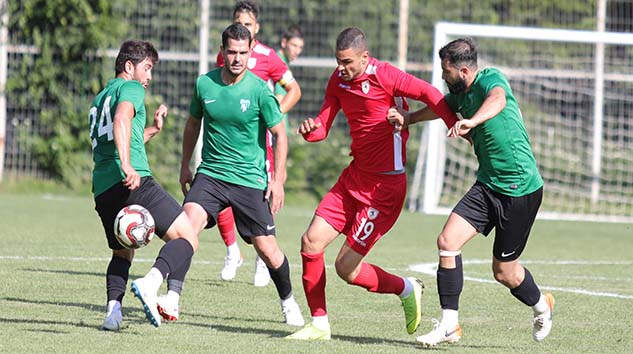 Hazırlık Maçında Kocaelispor'u 3-0'la Geçti...