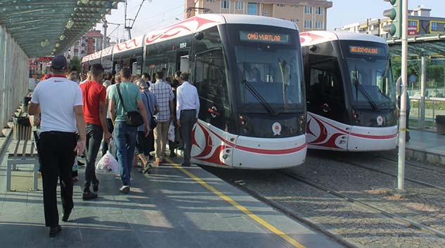 Tramvay, Artık OMÜ Kampüsü'nde