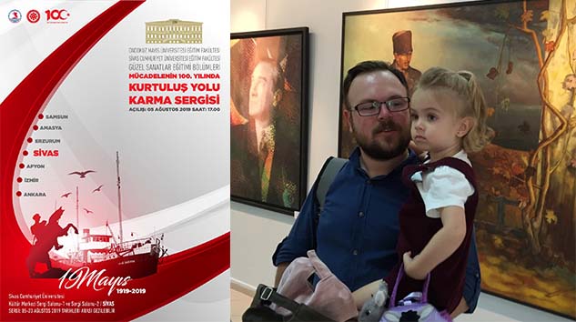 'İlkadım Karma Sergisi' Millî Mücadele'nin Işığını Farklı Şehirlere Ulaştırıyor