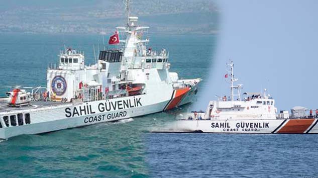 TCSG-87 ve TCSG-DOST Gemileri Samsun'da