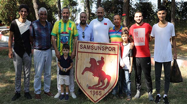 Selanikspor'dan Samsunspor'a Ziyaret