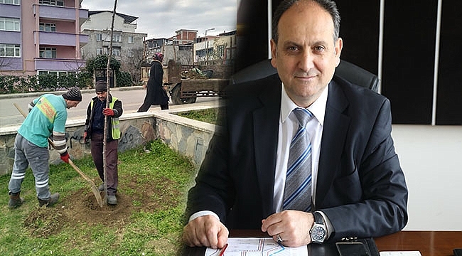 İlkadım'da Çocuk Parkları Ağaçlandırılıyor