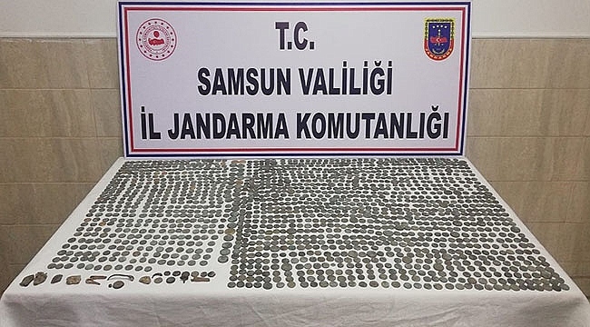 Samsun'da Tarihi Eser Operasyonu!